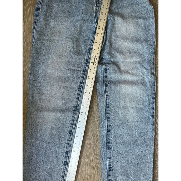 Women's PacSun Blue Straight Leg Jeans Size 26 - Picture 3 of 6
